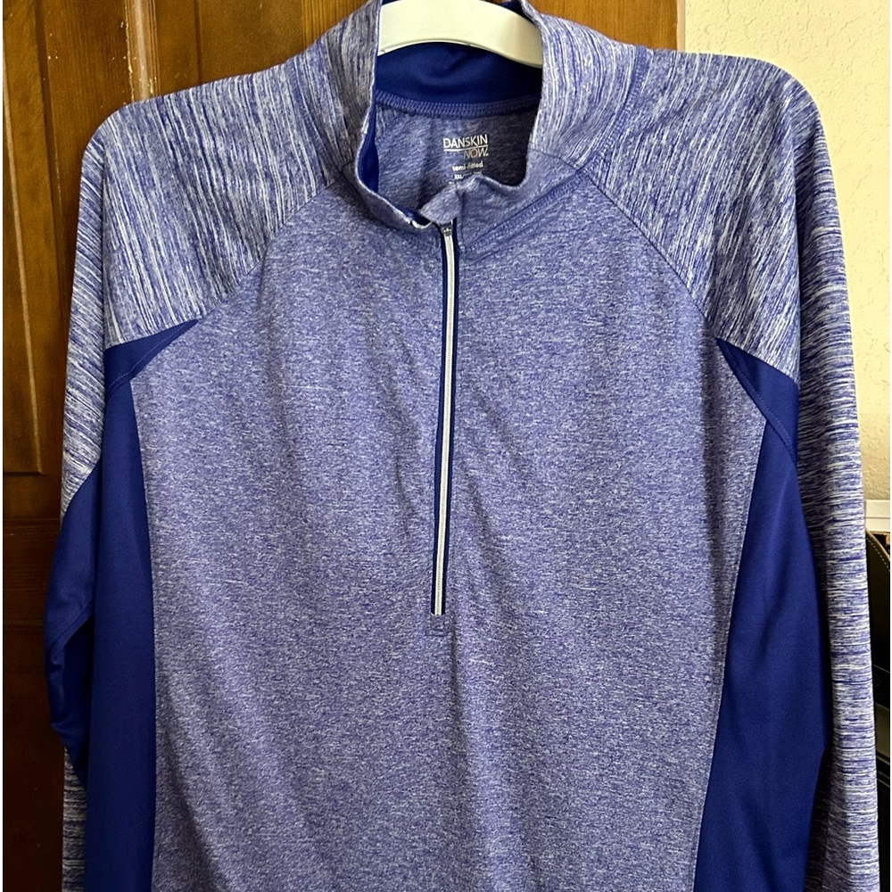 Danskin XXL quarter zip performance yoga pullover - Picture 1 of 6